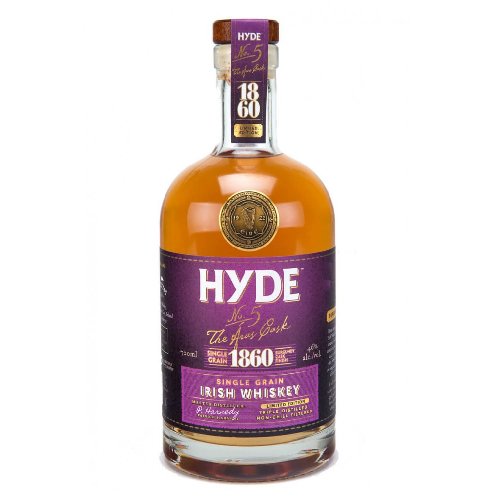 Hyde 1860 Single Grain Burgundy Finish