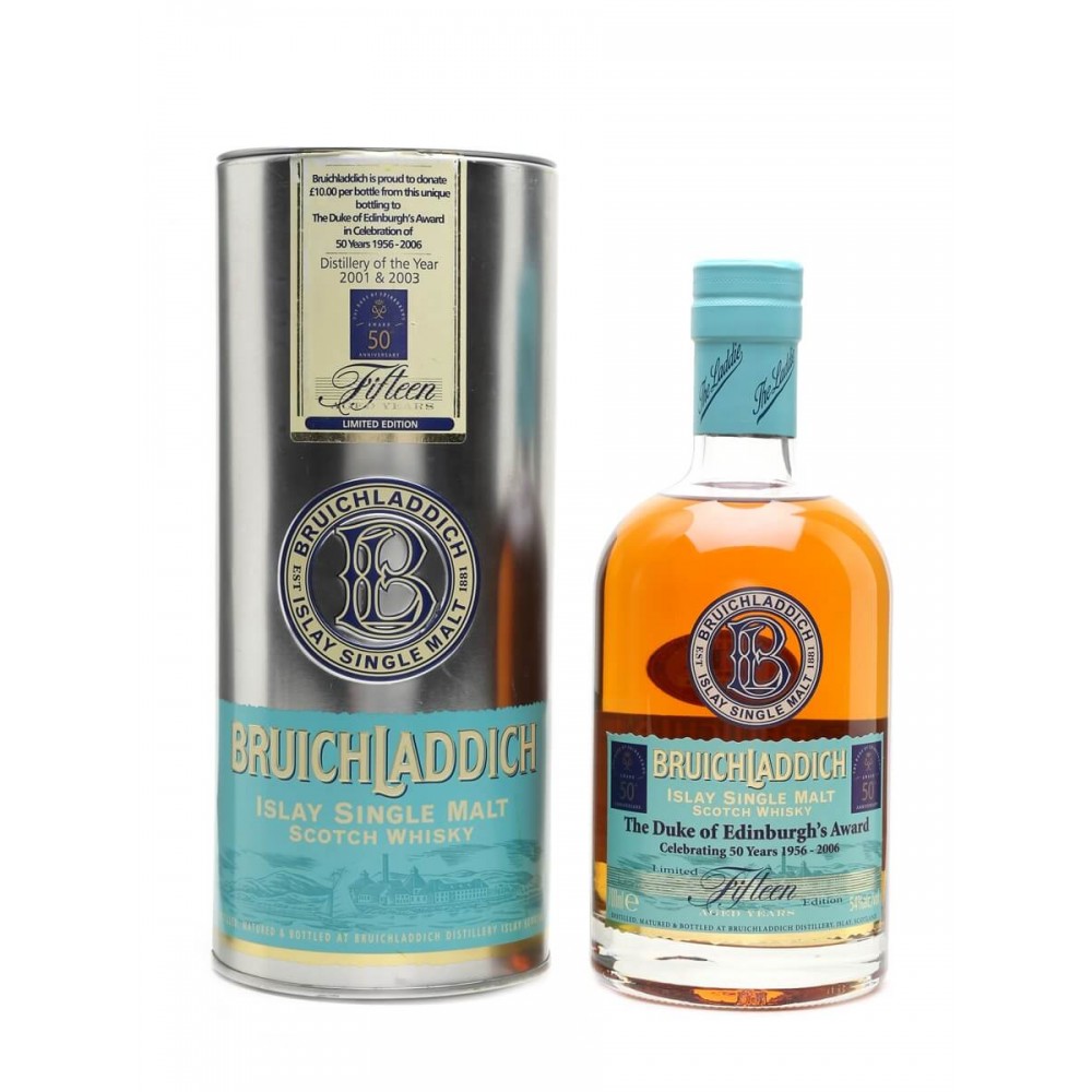 Bruichladdich 15 Year Old Duke of Edinburgh Scheme Bottling