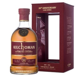 Kilchoman 18 Year Old Bourbon Barrel 20th Anniversary Cask Series