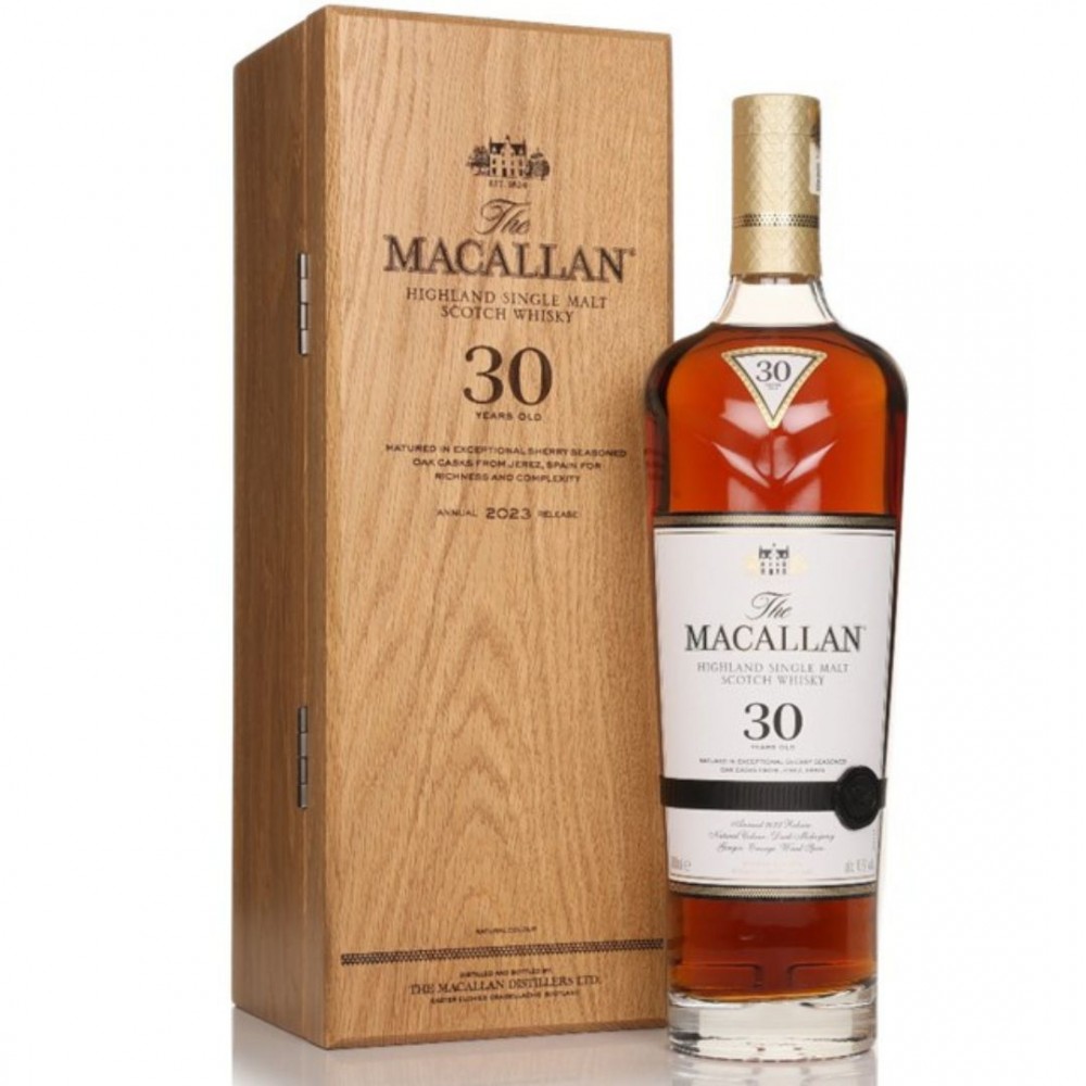Macallan 30 Year Old Sherry Oak (2023 Release) 