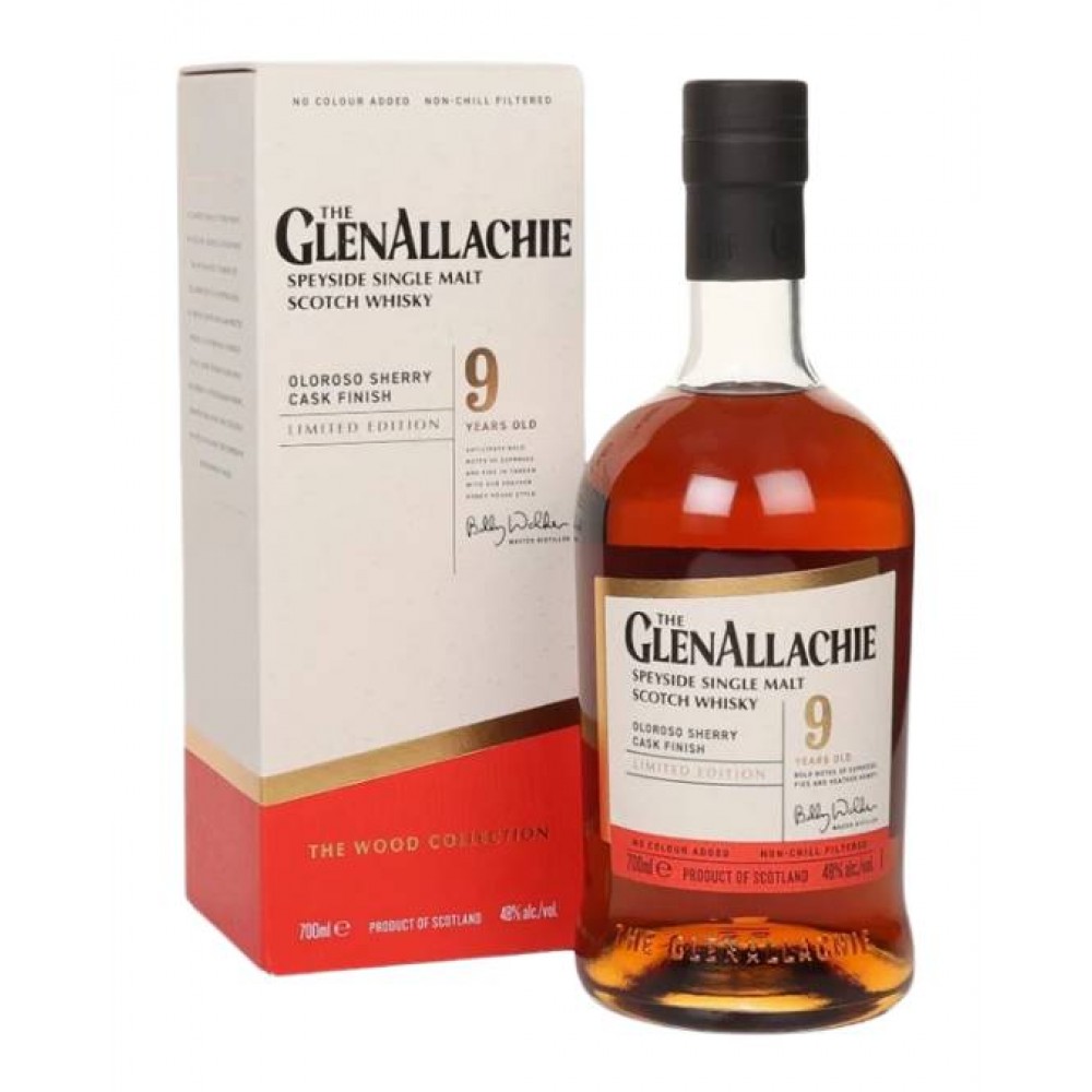GlenAllachie 9 Year Old Oloroso Sherry Cask Finish Whisky