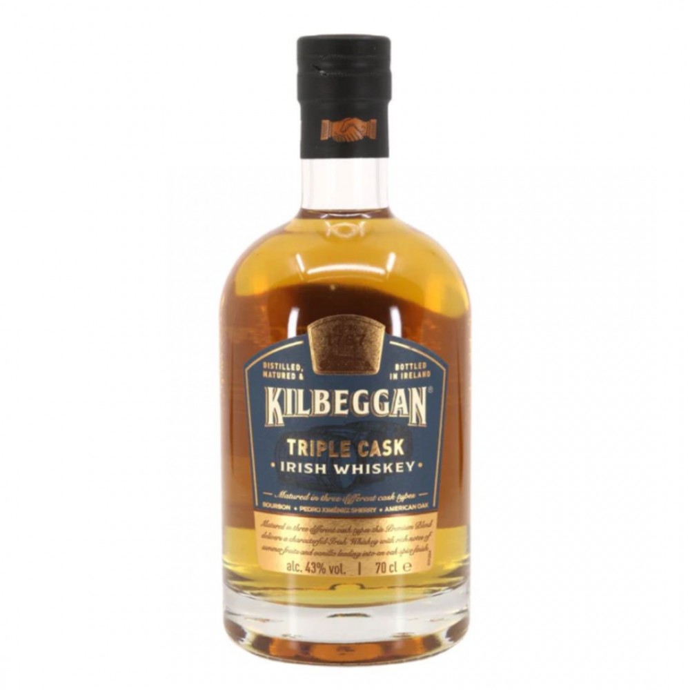 Kilbeggan Triple Cask Irish Whiskey