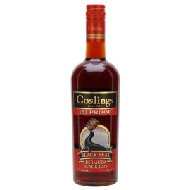 Goslings 151 Proof Black Seal Rum
