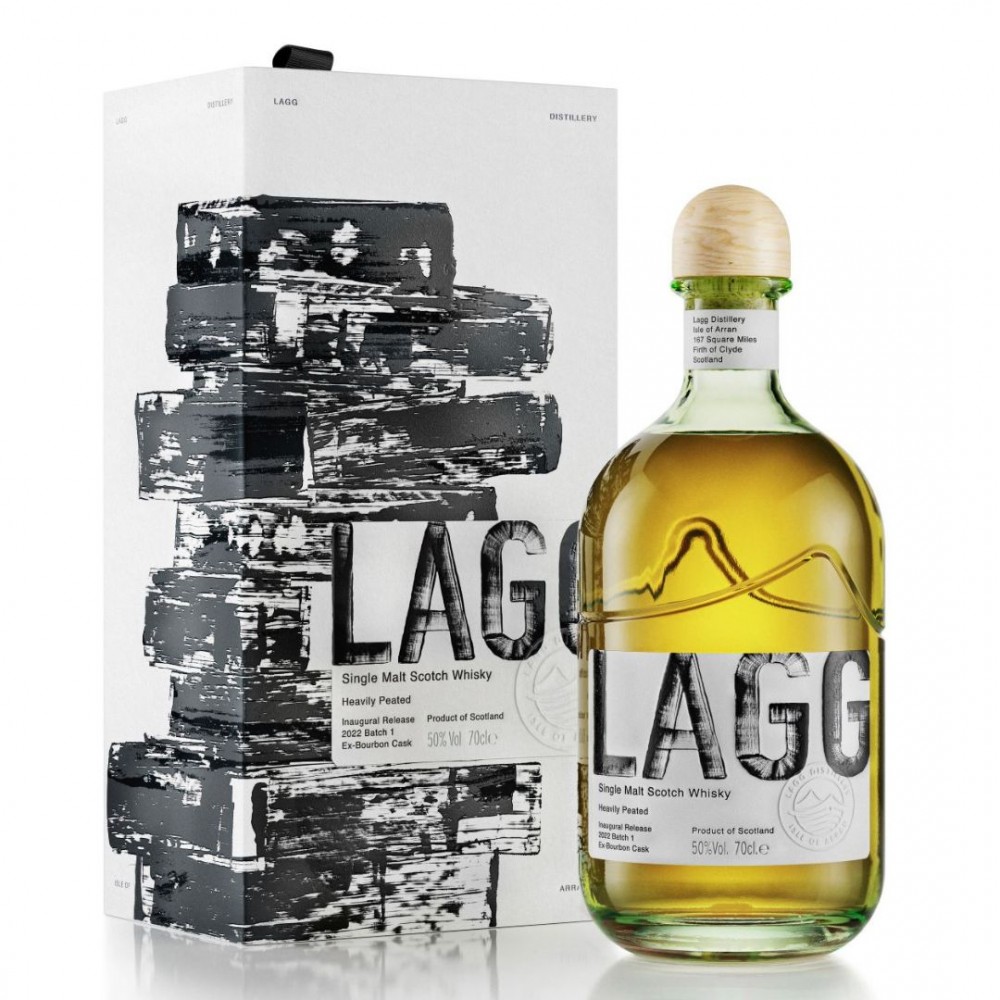 Lagg Inaugural Release Batch 1 Bourbon Casks