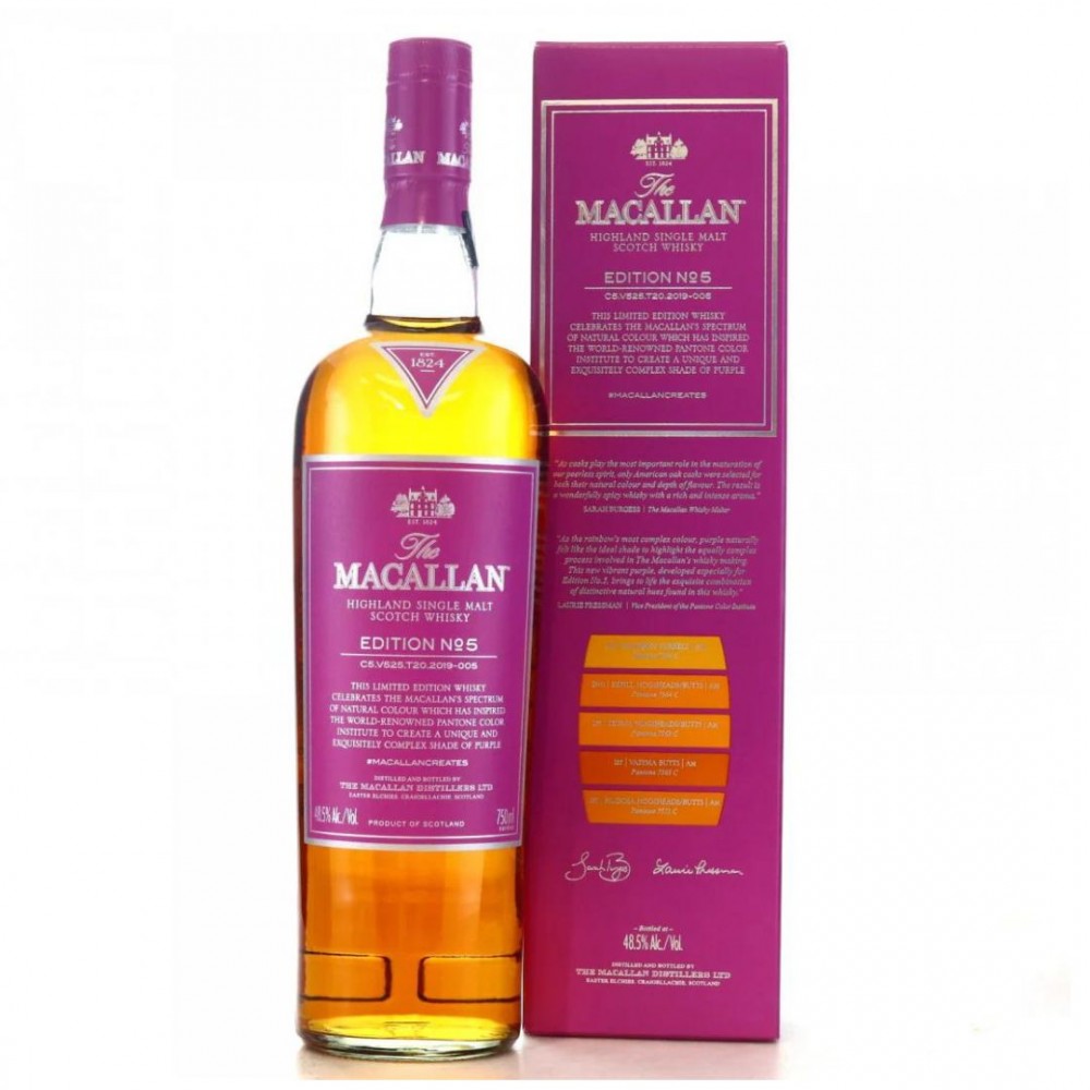 Macallan Edition No.5 2019 Release