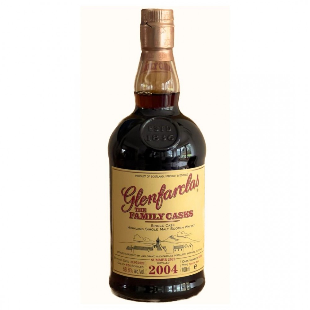 Glenfarclas 2004 Family Cask #2384 Vintage Single Malt