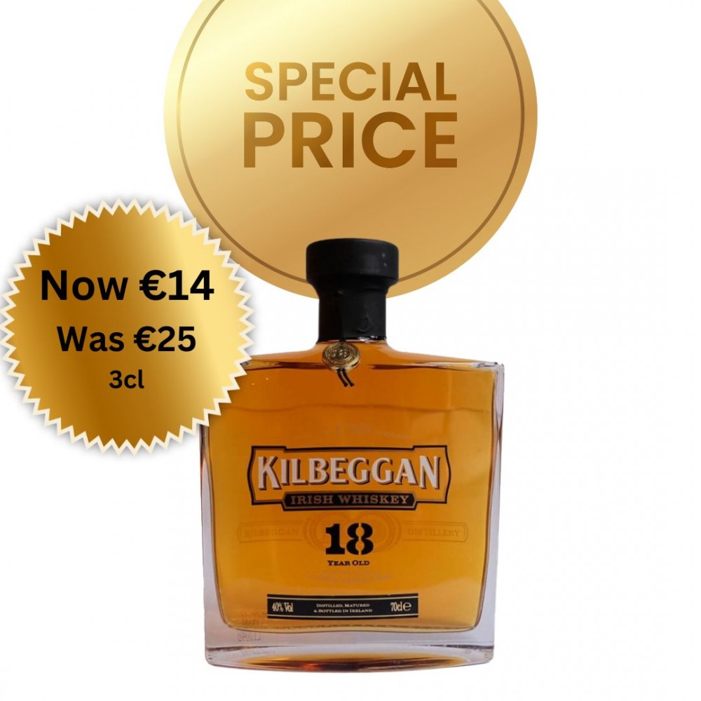 Kilbeggan 18 Year-Old Irish Whiskey
