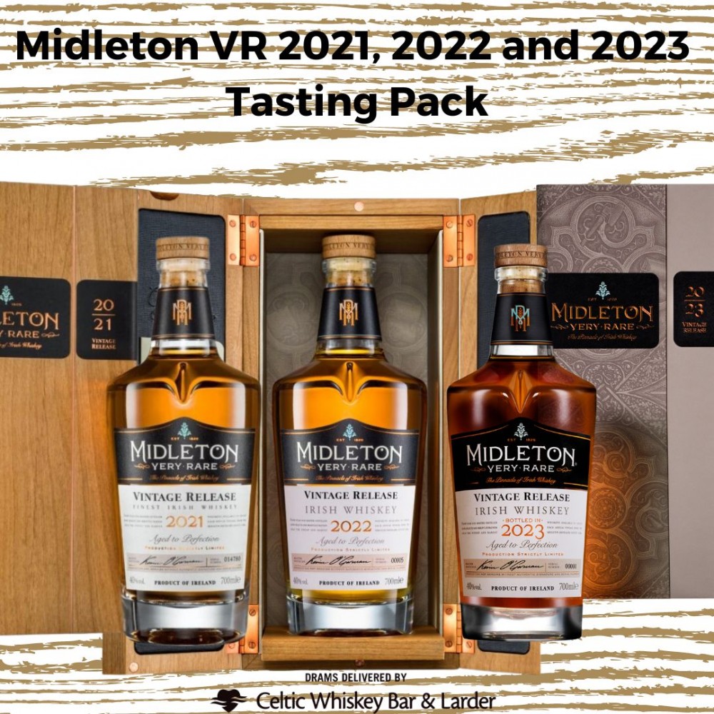 Midleton Very Rare 2021/2022/2023 Tasting Pack- 3 Samples