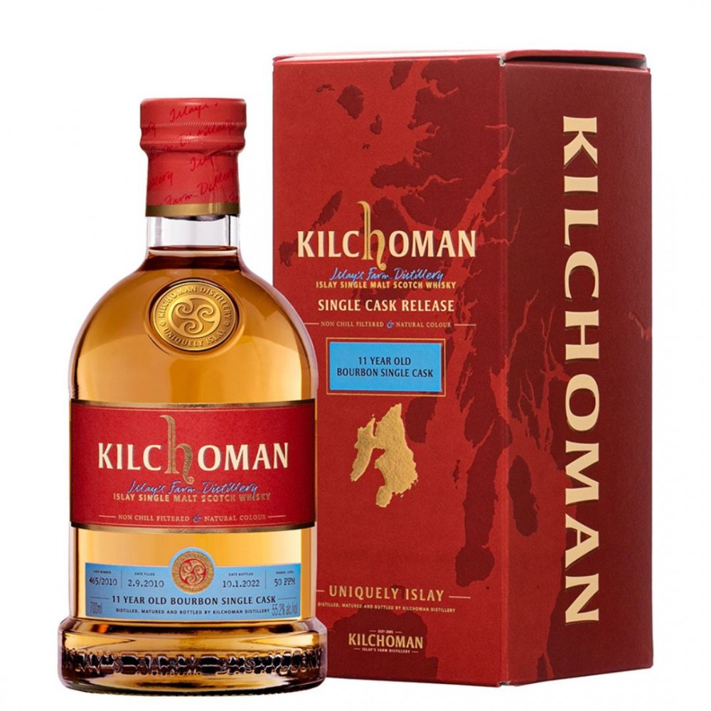 Kilchoman Single Bourbon Cask Number 465