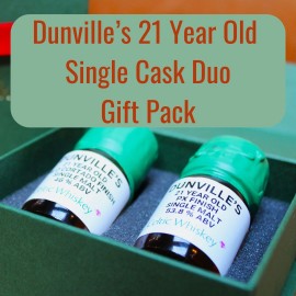 Dunvilles 21 Year Old Single Sherry Cask Duo Pack