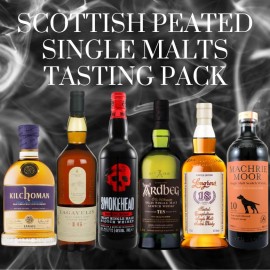 Scottish Peated Single Malts Tasting Pack- 6 Samples
