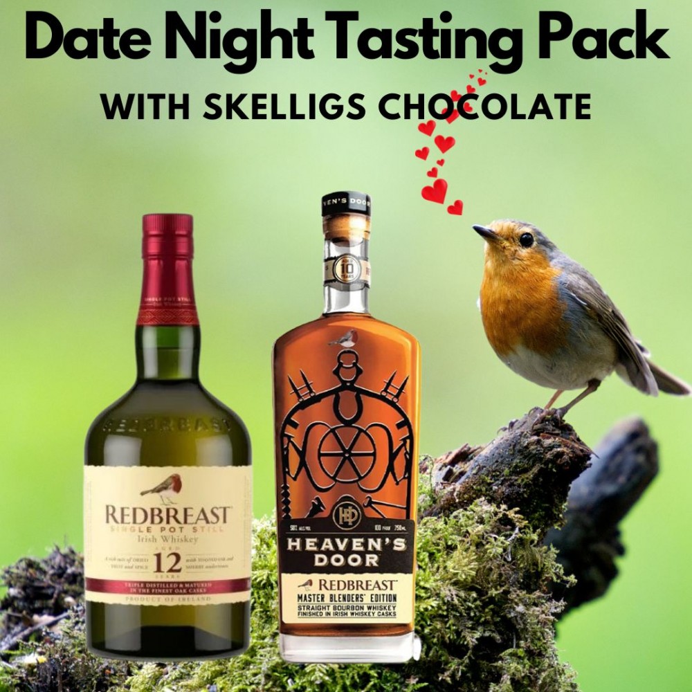 Date Night Tasting Pack with Redbreast and Heaven's Door