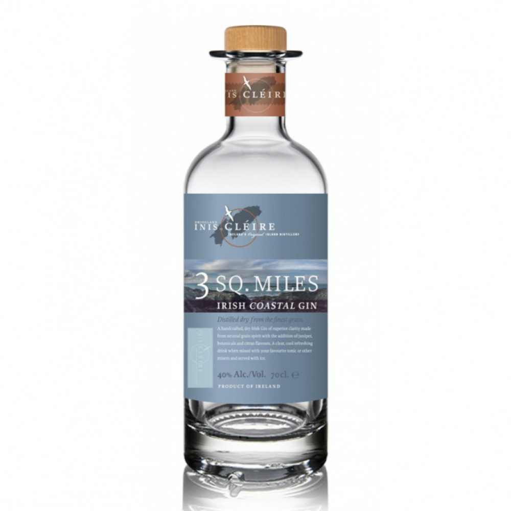 3 Sq. Miles Irish Coastal Gin