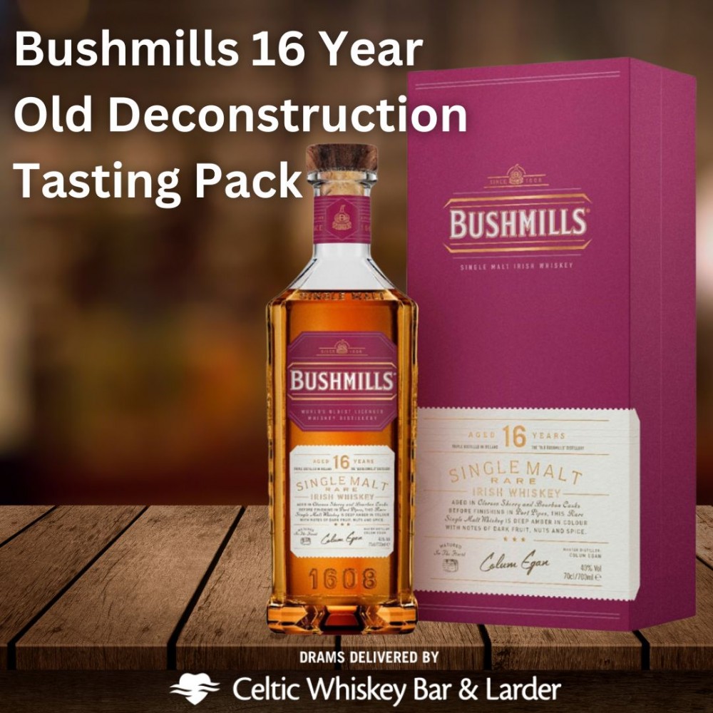 Bushmills 16 Year Old Deconstruction Tasting Pack- 4 Samples