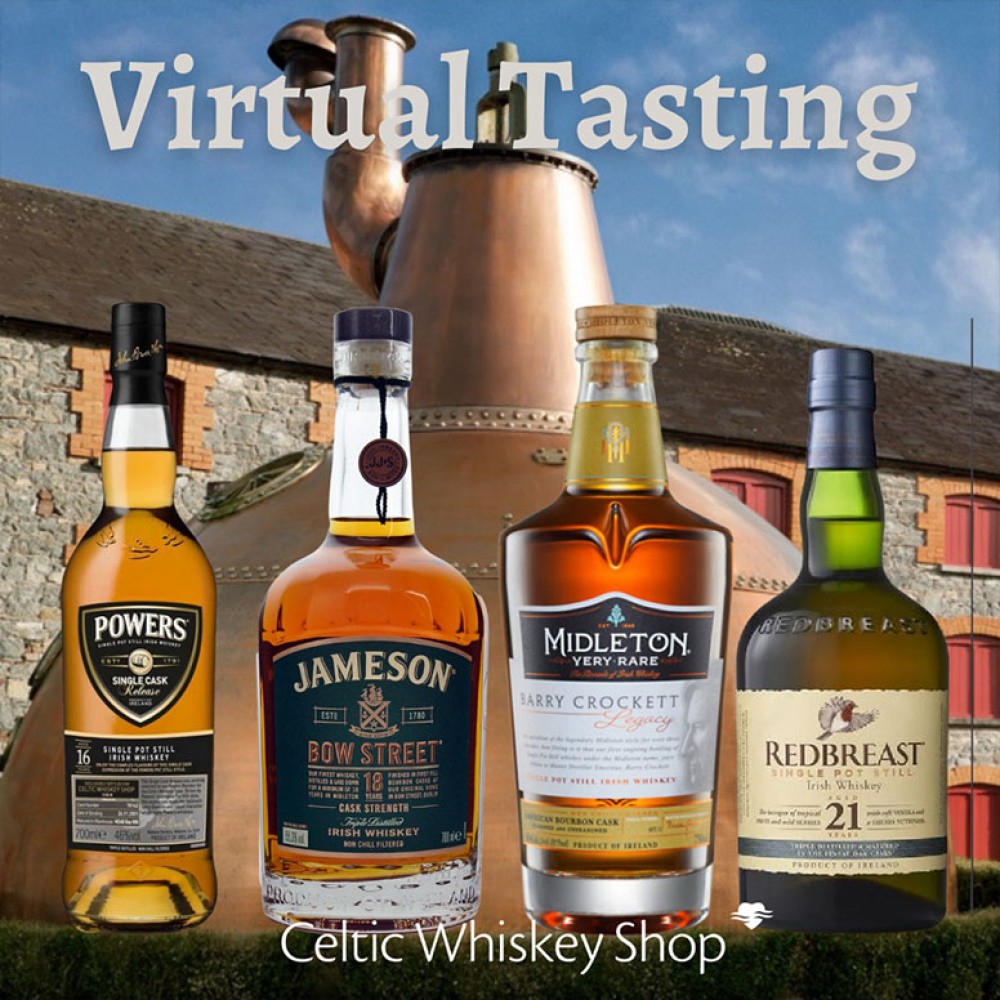 Midleton Distillery Whiskey Virtual Tasting- 4 Samples