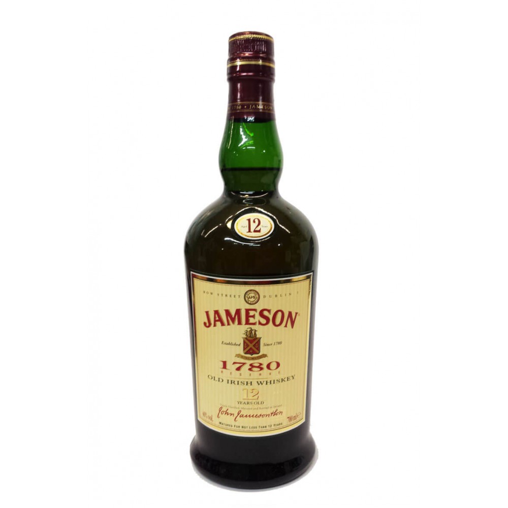 Jameson 12 Year-Old 1780 1990 Bottling